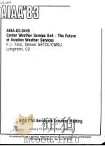 AIAA'83 AIAA-83-0445     PDF电子版封面     