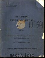 1983 JANNAF PROPULSION MEETING VOLUME 2     PDF电子版封面     