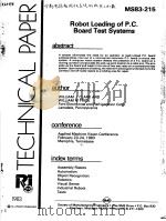 ROBOT LOADING OF P.C. BOARD TEST SYSTEMS（ PDF版）
