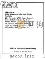 AIAA'83 AIAA-83-0100     PDF电子版封面     