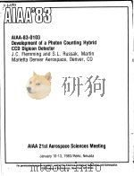 AIAA'83 AIAA-83-0103     PDF电子版封面     