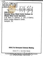 AIAA'83 AIAA-83-0148     PDF电子版封面     