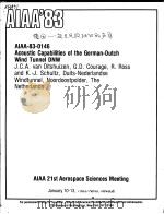 AIAA'83 AIAA-83-0146     PDF电子版封面     