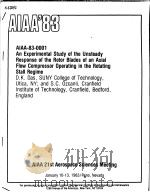 AIAA'83 AIAA-83-0001     PDF电子版封面     