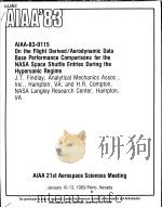AIAA'83 AIAA-83-0115     PDF电子版封面     