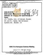 AIAA'83 AIAA-83-0105     PDF电子版封面     