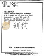 AIAA'83 AIAA-83-0104     PDF电子版封面     