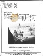 AIAA'83 AIAA-83-0097     PDF电子版封面     