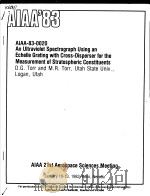 AIAA'83 AIAA-83-0020     PDF电子版封面     