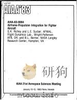 AIAA'83 AIAA-83-0084     PDF电子版封面     