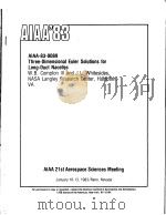 AIAA'83 AIAA-83-0089     PDF电子版封面     