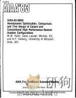 AIAA'83 AIAA-83-0058     PDF电子版封面     