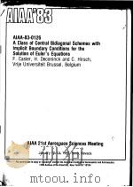 AIAA'83 AIAA-83-0126     PDF电子版封面     