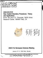 AIAA'83 AIAA-83-0123     PDF电子版封面     