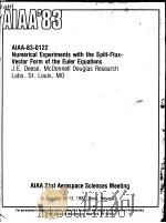 AIAA'83 AIAA-83-0122     PDF电子版封面     