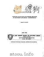 A METHOD TO EVALUATE THE BURNING BEHAVIOR OF SECONDARY EXPLOSIVES COMPOSITION（ PDF版）