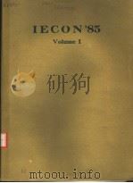IECON'85  VOLUME 1     PDF电子版封面     