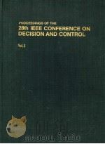 PROCEEDINGS OF THE 28TH IEEE CONFERENCE ON DECISION AND CONTROL  VOL.3     PDF电子版封面     