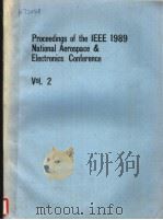 PROCEEDINGS OF THE IEEE 1989 NATIONAL AEROSPACE & ELECTRONICS CONFERENCE  VOL.2  THIS IS VOLUME 2（ PDF版）