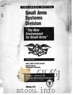 SMALL ARMS SYSTEMS DIVISION     PDF电子版封面     