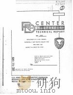 CENTER LABORATORY TECHNICAL REPORT     PDF电子版封面     