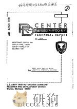 MAINTENANCE CONTROL AND DISPLAY PANEL (MCDP) CONCEPT FORMULATION DECEMBER 1984     PDF电子版封面    JOSEPH W.STEYAERT  CHAIRMAN 