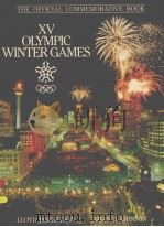 XV OLYMPIC WINTER GAMES     PDF电子版封面     