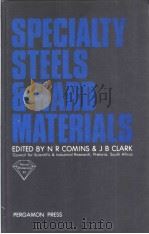 SPECIALTS STEELS AND HARD MATERIALS（ PDF版）