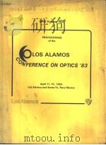PROCEEDINGS OF SPIE-THE INTERNATIONAL SOCIETY FOR OPTICAL ENGINEERING VOLUME 380 LOS ALAMOS CONFEREN     PDF电子版封面  0892524154  R.S.MCDOWELL  S.C.STOTLAR 