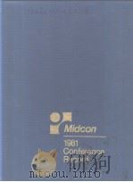 MIDCON/81 CONFERENCE RECORD     PDF电子版封面     