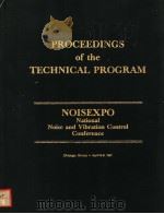 PROCEEDINGS OF THE TECHNICAL PROGRAM NOISEXPO NATIONAL NOISE AND VIBRATION CONTROL CONFERENCE 1981（ PDF版）