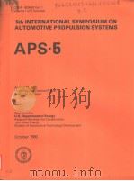 5TH INTERNATIONAL SYMPOSIUM ON AUTOMOTIVE PROPULSION SYSTEMS APS-5 VOLUME 1     PDF电子版封面     