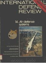 SPECIAL SERIES INTERNATIONAL DEFENSE REVIEW 14.AIR DEFENSE SYSTEMS     PDF电子版封面     