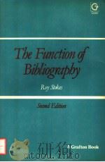 THE FUNCTION OF BIBLIOGRAPHY SECOND EDITION（ PDF版）