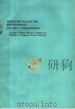 TRACE METALS IN THE ENVIRONMENT VOLUME 4-PALLADIUM & OSMIUM（1978 PDF版）