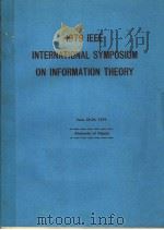 1979 IEEE INTERNATIONAL SYMPOSIUM ON INFORMATION THEORY     PDF电子版封面     