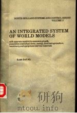 AN INTEGRATED SYSTEM OF WORLD MODELS     PDF电子版封面     