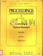 PROCEEDINGS OF SPIE-THE INTERNATIONAL SOCIETY FOR OPTICAL ENGINEERING VOLUME 362 SCATTERING IN OPTIC（ PDF版）