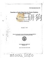 APPENDIX A TRANSITION TO DOUBLE MACH STEM FOR NUCLEAR EXPLOSION AT 104 FT HEIGHT OF BURST     PDF电子版封面    M.FRY  J.M.PICONE  J.P.BORIS A 