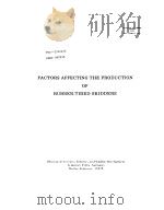FACTORS AFFECTING THE PRODUCTION OF RUBBER-TIRED SKIDDERS     PDF电子版封面     