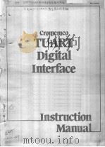 CROMEMCO TU-ART DIGITAL INTERFACE INSTRUCTION MANUAL     PDF电子版封面     