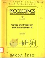 PROCEEDINGS OF SPIE-THE INTERNATIONAL SOCIETY FOR OPTICAL ENGINEERING VOLUME 339 OPTICS AND IMAGES I（ PDF版）