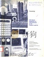 PROCEEDINGS THIRTY-SEVENTH ANNUAL SYMPOSIUM ON INSTRUMENTATION FOR THE PROCESS INDUSTRIES     PDF电子版封面     