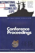 CONFERENCE PROCEEDINGS INTERNATIONAL NAVAL TECHNOLOGY EXPO 82（ PDF版）