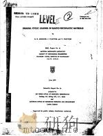 UNIAXIAL CYCLIC LOADING OF ELASTIC-VISCOPLASTIC MATERIALS     PDF电子版封面    S.R.BODNER  I.PARTOM AND Y.PAR 