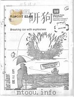 BREAKING ICE WITH EXPLOSIVES（ PDF版）