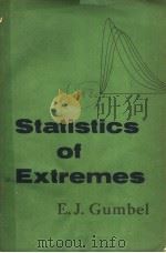 STATISTICS OF EXTREMES（ PDF版）