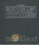 BUSINESS LAW THE·LEGAL·ENVIRONMENT TEXT & CASES     PDF电子版封面  0205114970  WM.C.BROWN PUBLISHERS 