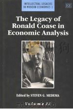 THE LEGACY OF RONALD COASE IN ECONOMIC ANALYSIS  VOLUME 2   1995  PDF电子版封面  1858980100   