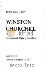 WINSTON CHURCHILL     PDF电子版封面     